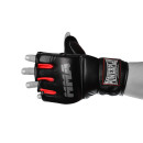 Рукавиці для MMA PowerPlay 3053 Чорно-Червоні L/XL