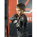 Рукавиці для MMA PowerPlay 3075 Чорні-Білі L