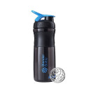 Шейкер спортивный (бутылка) BlenderBottle SportMixer Flip 28oz/820ml Black/Cyan