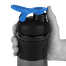 Шейкер спортивный (бутылка) BlenderBottle SportMixer Flip 28oz/820ml Black/Cyan