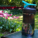 Шейкер спортивный (бутылка) BlenderBottle SportMixer Flip 20oz/590ml Black/Teal