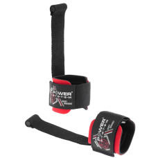 Лямки для тяги з валіком Power System PS-3350 Power Pin Black/Red