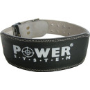 Пояс для важкої атлетики Power System PS-3250 Power Basic шкіряний Black L