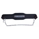 Пояс для обтяжень з ланцюгом Power System PS-3860 Dipping Beast неопреновий Black/Red