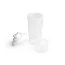 Шейкер спортивний SmartShake Slim 500ml Pure White