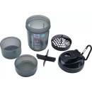 Шейкер спортивний SmartShake Original2GO 600ml Dark Gray