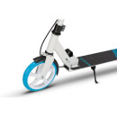 Самокат с ручным тормозом Razzo CITY 200 мм. алюминиевый HUL1-200 White/Blue