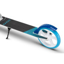Самокат с ручным тормозом Razzo CITY 200 мм. алюминиевый HUL1-200 White/Blue