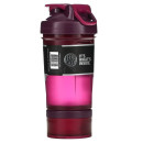Шейкер спортивный BlenderBottle ProStak 22oz/650ml с 2-мя контейнерами Plum