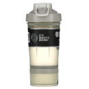 Шейкер спортивный BlenderBottle ProStak 22oz/650ml с 2-мя контейнерами Grey