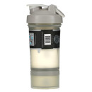 Шейкер спортивный BlenderBottle ProStak 22oz/650ml с 2-мя контейнерами Grey