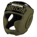 Боксерський шолом Phantom APEX Full Face Army Green (капа в подарунок)