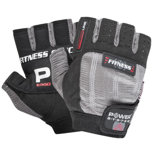 Рукавички для фітнесу Power System PS-2300 Fitness Grey/Black S
