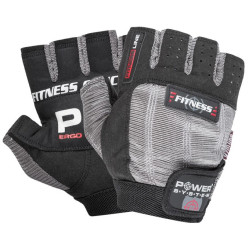 Перчатки для фитнеса Power System PS-2300 Fitness Grey/Black XXL