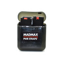 Лямки для тяги MadMax MFA-332 PWR Straps+  Black/Grey/Red
