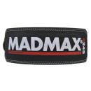 Пояс для важкої атлетики MadMax MFB-245 Full leather шкіряний Black L
