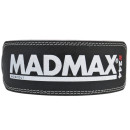 Пояс для важкої атлетики MadMax MFB-244 Sandwich шкіряний Black L