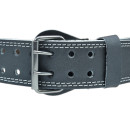 Пояс для важкої атлетики MadMax MFB-244 Sandwich шкіряний Black L