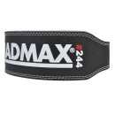 Пояс для важкої атлетики MadMax MFB-244 Sandwich шкіряний Black M
