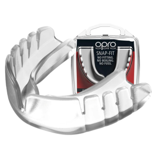Капа OPRO Snap-Fit дитяча (вік до 11) Clear (art.002143015)