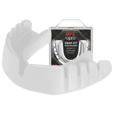 Капа боксерська OPRO Snap-Fit UFC Hologram White (art.002257002)