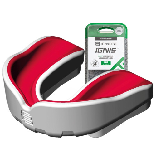 Капа MAKURA Ingis доросла (вік 11+) White/Red (art.6017514043)