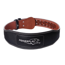 Пояс для важкої атлетики PowerPlay 5085 чорно-коричневий M