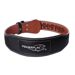 Пояс для важкої атлетики PowerPlay 5085 чорно-коричневий M