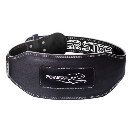 Пояс для важкої атлетики PowerPlay 5053 чорний L
