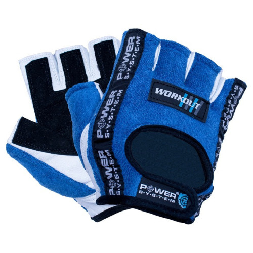 Рукавички для фітнесу Power System PS-2200 Workout Blue S