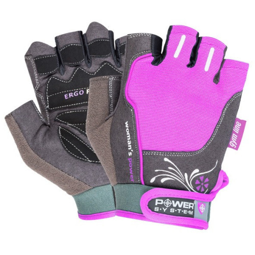 Рукавички для фітнесу Power System PS-2570 Woman’s Power жіночі Pink XS