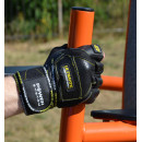 Рукавички для фітнесу Power System PS-2810 Ultimate Motivation Black/Yellow Line XL