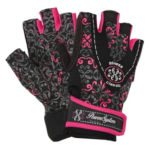Рукавички для фітнесу Power System PS-2910 Classy Жіночі Pink XS