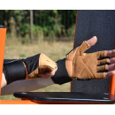Перчатки для фитнеса MadMax MFG-269 Professional Brown M