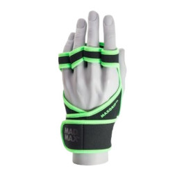 Перчатки для фитнеса MadMax MFG-303 MAXGRIP neoprene wraps Black/Grey L/XL