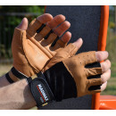 Рукавички для фітнесу MadMax MFG-248 Clasic Brown XXL