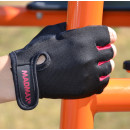 Рукавички для фітнесу MadMax MFG-251 Rainbow Rubine Red L
