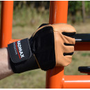Рукавички для фітнесу MadMax MFG-269 Professional Brown L