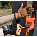 Рукавички для фітнесу MadMax MFG-269 Professional Brown L