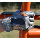 Рукавички для фітнесу MadMax MFG-921 Voodoo Light grey/orange M