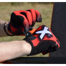 Рукавички для фітнесу MadMax MXG-101 X Gloves Black/Grey/Red L