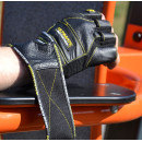 Рукавички для фітнесу Power System PS-2810 Ultimate Motivation Black/Yellow Line M