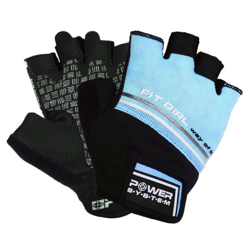 Рукавички для фітнесу Power System PS-2920 Fit Girl Evo Blue XS