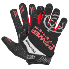 Рукавички для кросфіту з довгим пальцем Power System PS-2860 Cross Power Black/Red XL