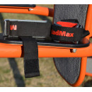 Лямки для тяги MadMax MFA-332 PWR Straps+  Black/Grey/Red