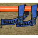 Лямки для тяги Power System PS-3401 Lifting Straps Duplex Black/Blue