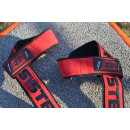 Лямки для тяги Power System PS-3401 Lifting Straps Duplex Black/Red