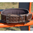 Пояс для важкої атлетики MadMax MFB-246 Full leather шкіряний Chocolate brown S