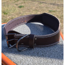 Пояс для важкої атлетики MadMax MFB-246 Full leather шкіряний Chocolate brown S
