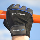 Рукавички для фітнесу PowerPlay 9058 Thunder чорно-сині L